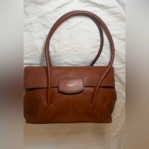 RADLEY LONDON Cognac Brown Leather Tote